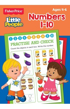 FISHER PRICE NUMBERS ACTIVITY BOOK